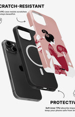 iPhone 12 / iPhone 12 Pro Tough Case – Geisha - View 2