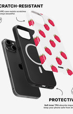 iPhone 12 / iPhone 12 Pro Tough Case – Raspberry Bliss - View 2