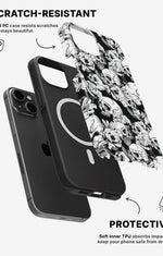 iPhone 12 / iPhone 12 Pro Tough Case – Skull Garden - View 2