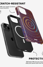 iPhone 12 / iPhone 12 Pro Tough Case – Royal Mandala - View 2