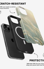 iPhone 12 / iPhone 12 Pro Tough Case – Windy Pampas - View 2