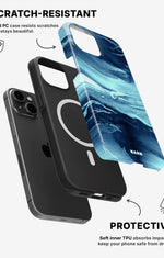 iPhone 12 / iPhone 12 Pro Tough Case – Ocean Dream - View 2