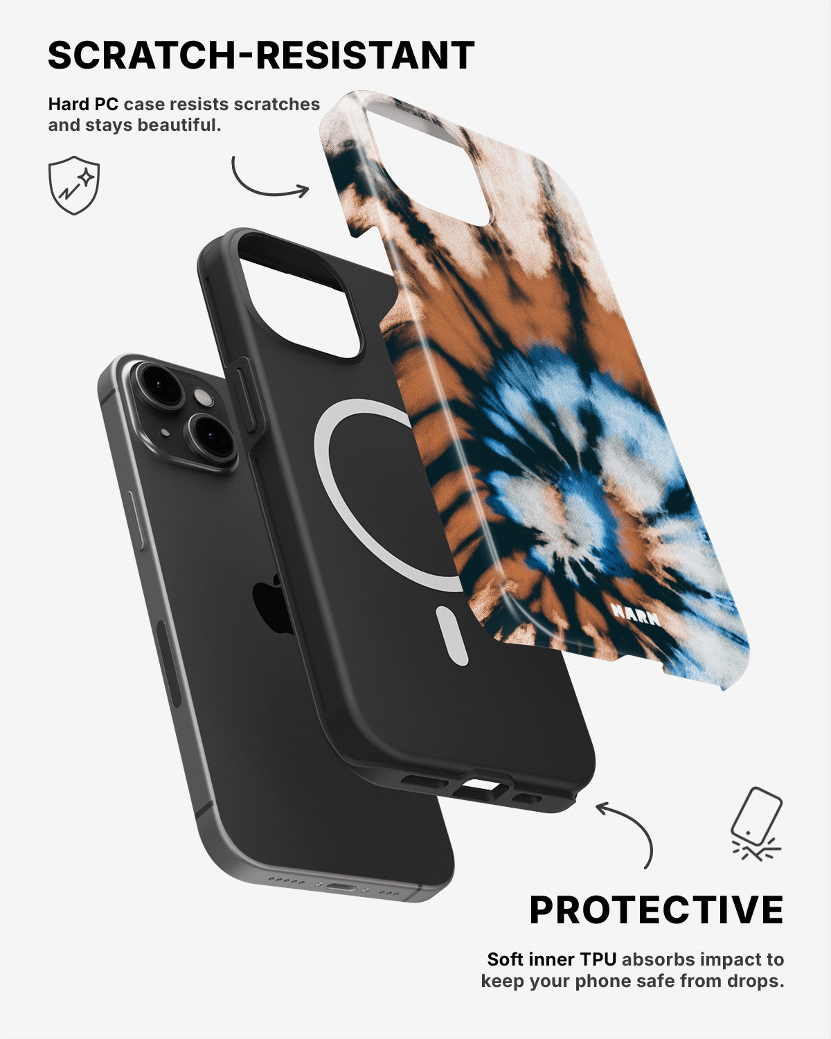 iPhone 12 / iPhone 12 Pro Tough Case – Boho Dream - View 2