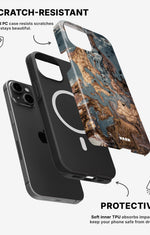 iPhone 12 / iPhone 12 Pro Tough Case – Molten Gold - View 2