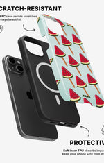 iPhone 12 / iPhone 12 Pro Tough Case – Watermelon Bliss - View 2