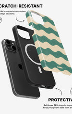 iPhone 12 / iPhone 12 Pro Tough Case – La Dolce Wave - View 2