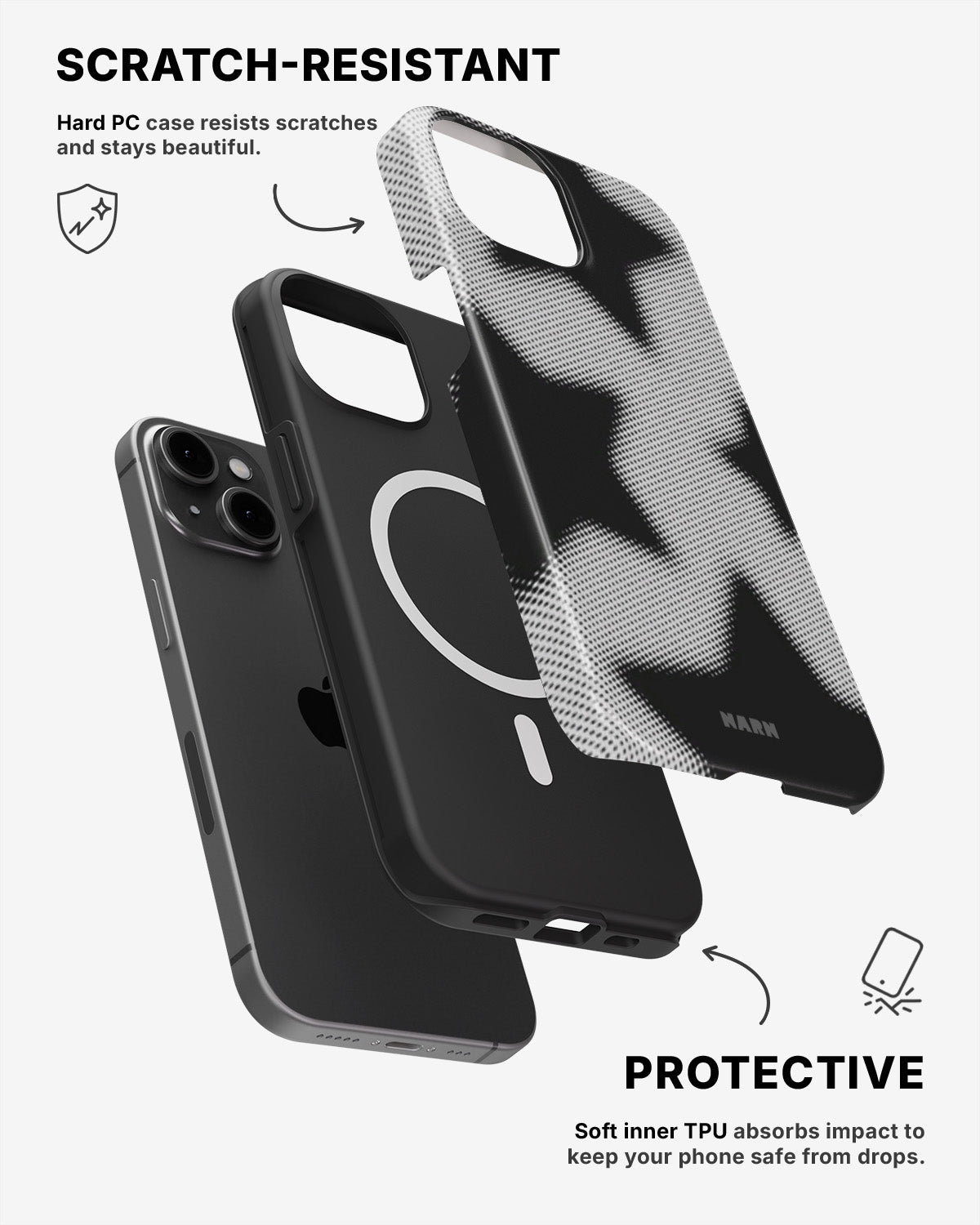 iPhone 12 / iPhone 12 Pro Tough Case – Starstruck - View 2