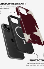 iPhone 12 / iPhone 12 Pro Tough Case – Rouge Star - View 2