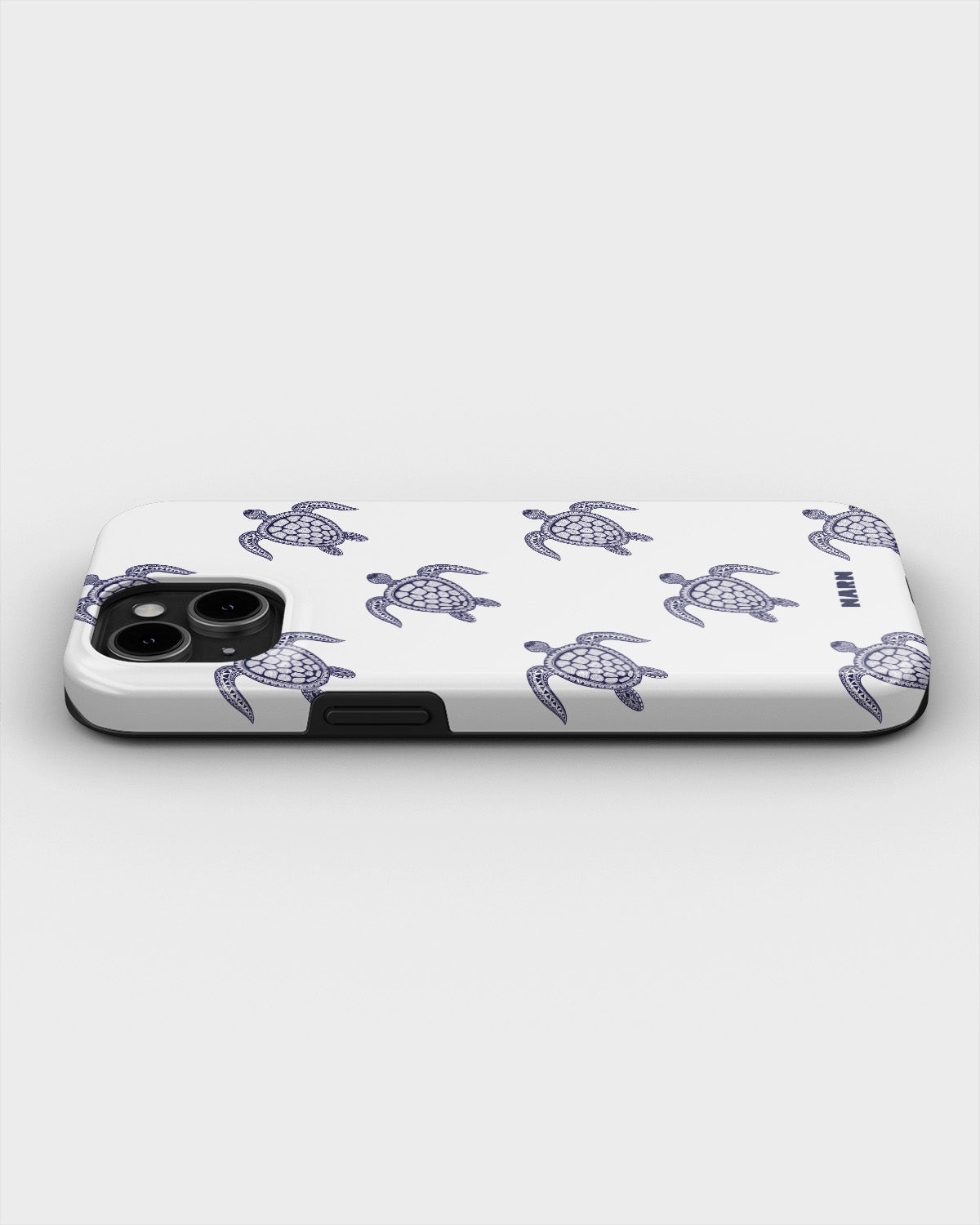 iPhone 12 / iPhone 12 Pro Tough Case – Blue Turtles - View 3