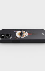iPhone 12 / iPhone 12 Pro Tough Case – Hipster Cat - View 3