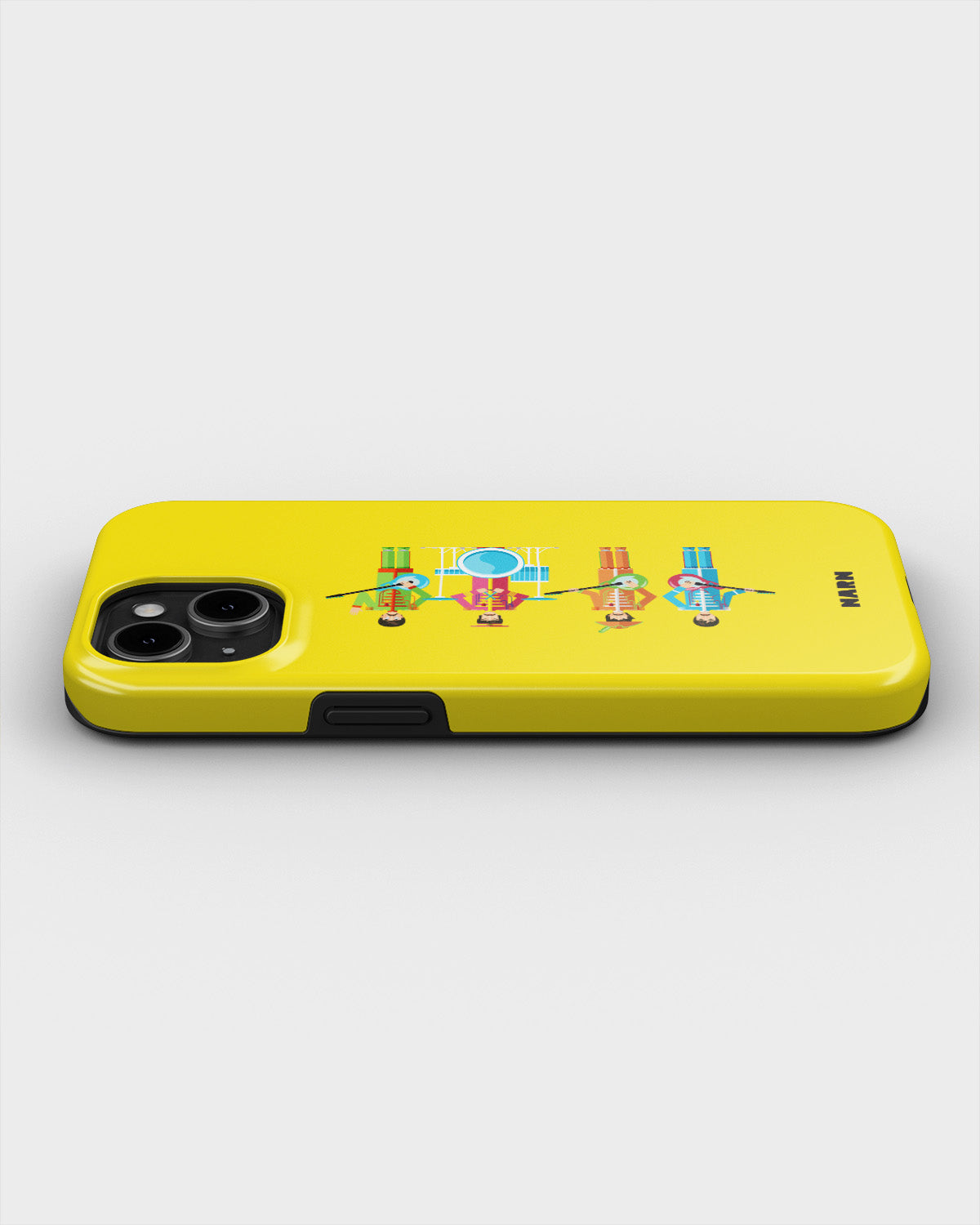 iPhone 12 / iPhone 12 Pro Tough Case – Beatles Yellow - View 3