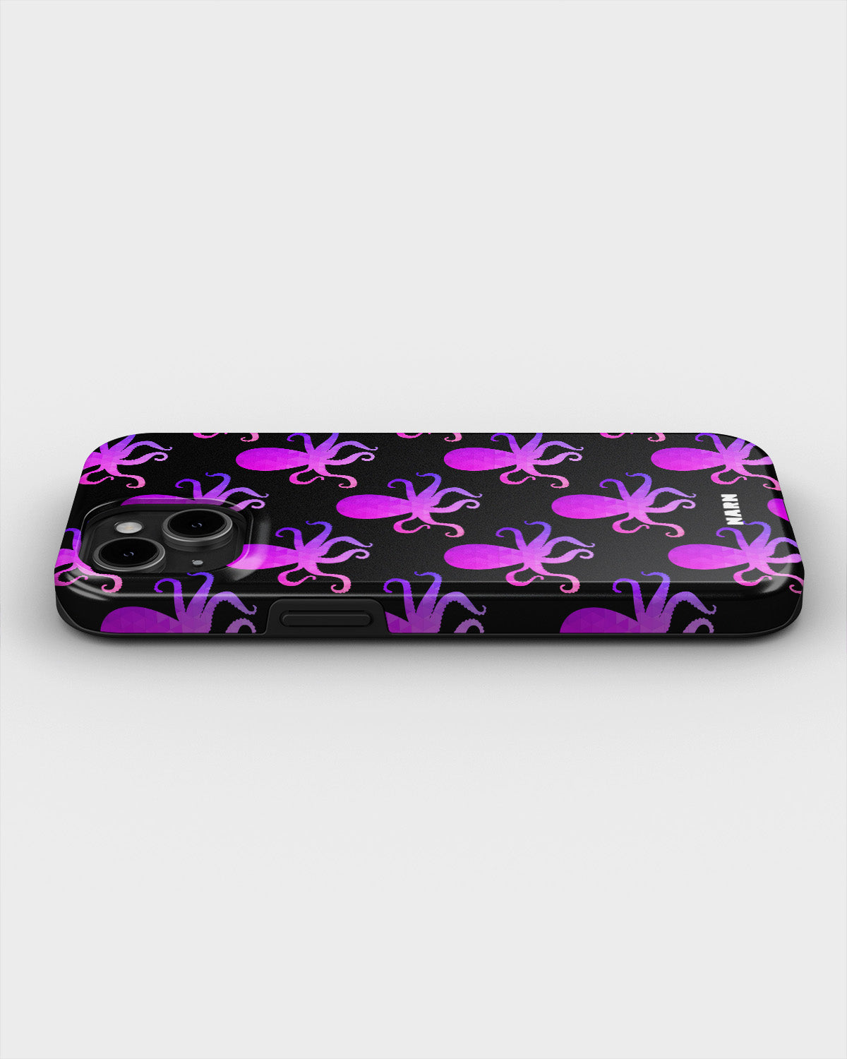 iPhone 12 / iPhone 12 Pro Tough Case – Octopus Pattern - View 3