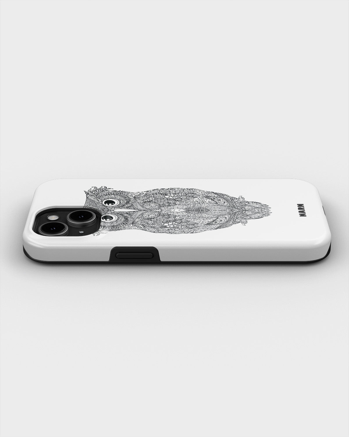 iPhone 12 / iPhone 12 Pro Tough Case – Owl - View 3