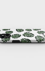 iPhone 12 / iPhone 12 Pro Tough Case – Monstera Pattern - View 3
