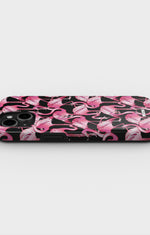 iPhone 12 / iPhone 12 Pro Tough Case – Flamingos - View 3