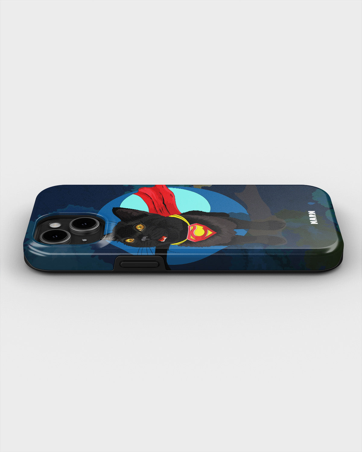 iPhone 12 / iPhone 12 Pro Tough Case – Super Cat - View 3