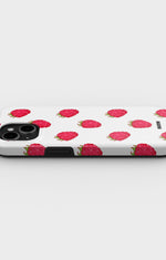 iPhone 12 / iPhone 12 Pro Tough Case – Raspberry Bliss - View 3