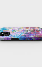 iPhone 12 / iPhone 12 Pro Tough Case – Purple Hearts - View 3
