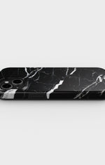 iPhone 12 / iPhone 12 Pro Tough Case – Black Marble - View 3