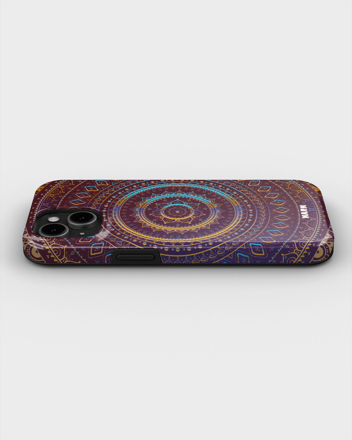 iPhone 12 / iPhone 12 Pro Tough Case – Royal Mandala - View 3
