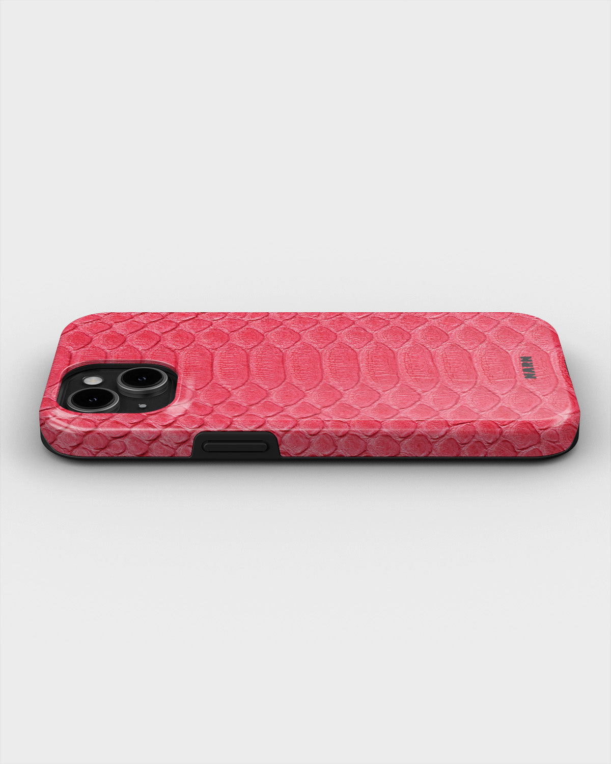 iPhone 12 / iPhone 12 Pro Tough Case – Pink Snake - View 3