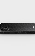 iPhone 12 / iPhone 12 Pro Tough Case – Black Snake - View 3