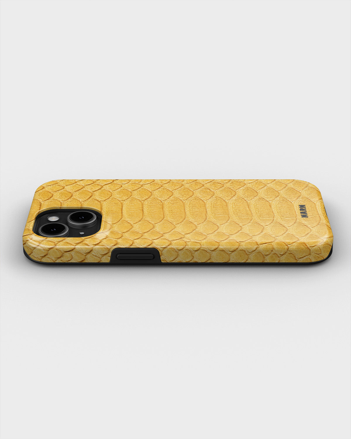 iPhone 12 / iPhone 12 Pro Tough Case – Yellow Snake - View 3
