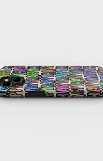 iPhone 12 / iPhone 12 Pro Tough Case – Happy - View 3