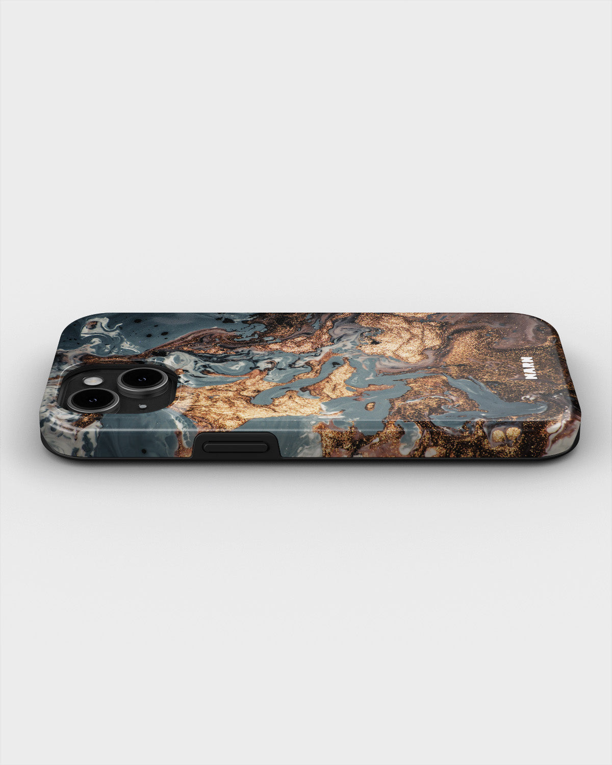 iPhone 12 / iPhone 12 Pro Tough Case – Molten Gold - View 3