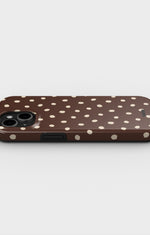 iPhone 12 / iPhone 12 Pro Tough Case – Choco Dots - View 3