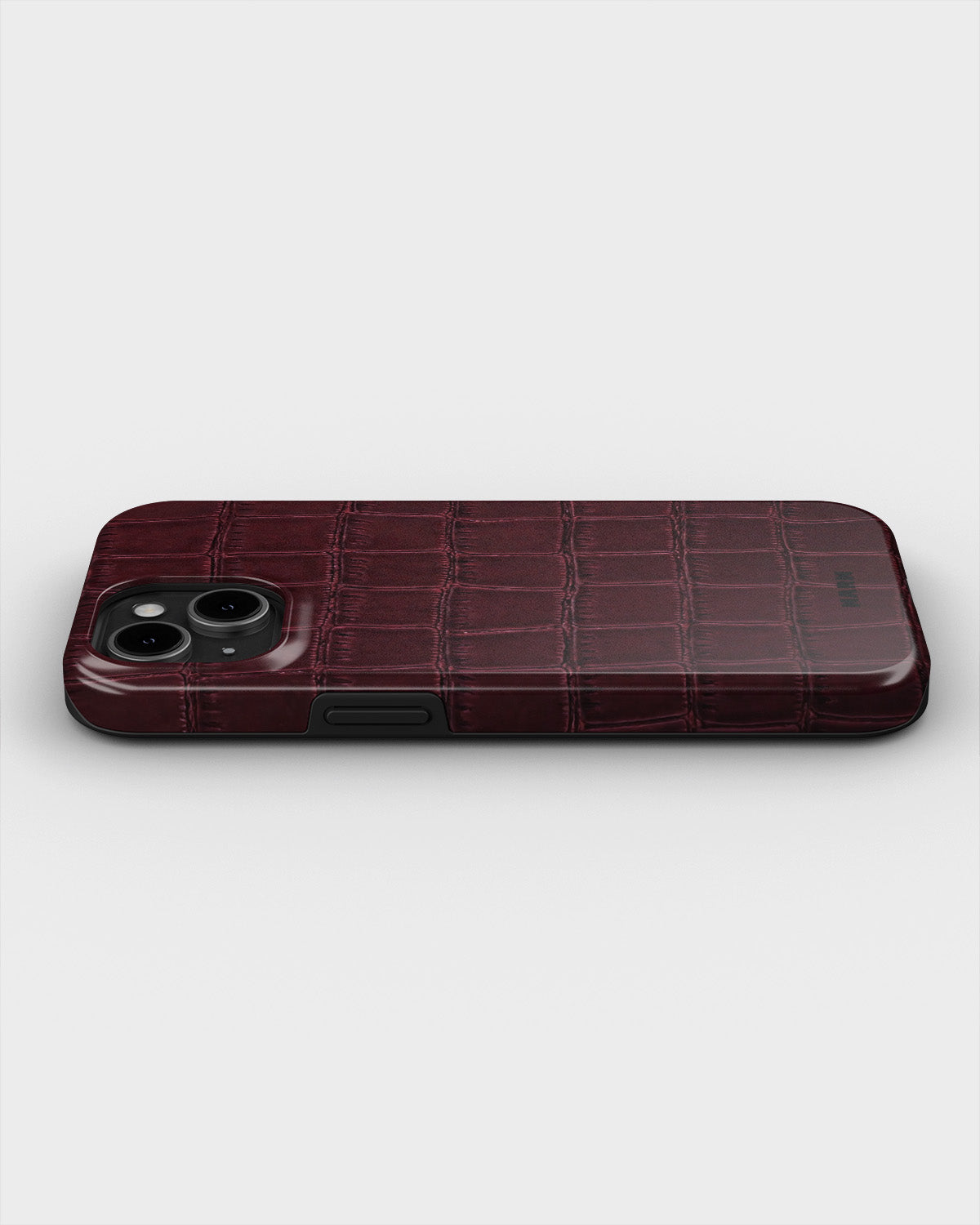 iPhone 12 / iPhone 12 Pro Tough Case – Rouge Croc - View 3