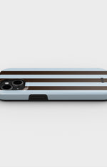 iPhone 12 / iPhone 12 Pro Tough Case – Bistro Stripes - View 3