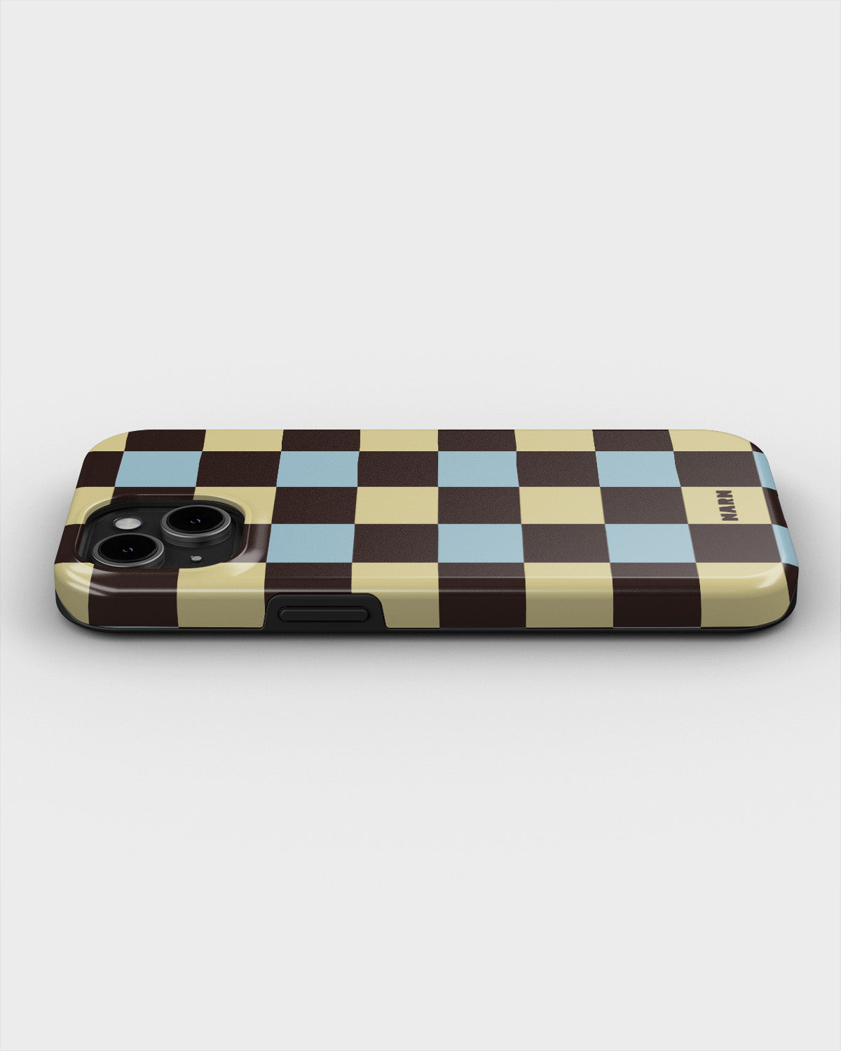 iPhone 12 / iPhone 12 Pro Tough Case – Butter Check - View 3