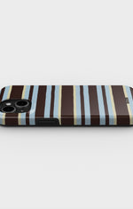 iPhone 12 / iPhone 12 Pro Tough Case – Latte Lines - View 3