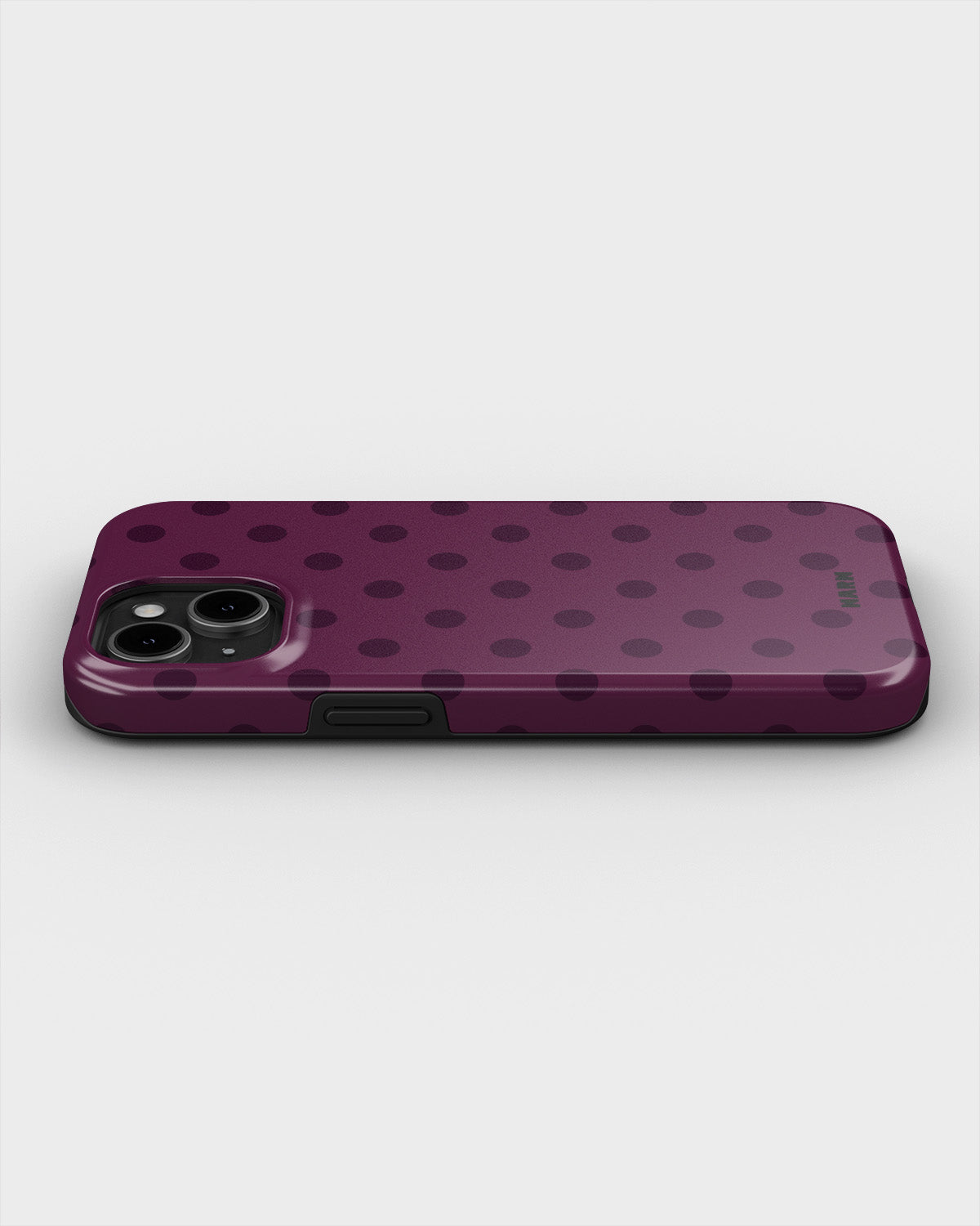 iPhone 12 / iPhone 12 Pro Tough Case – Plum - View 3