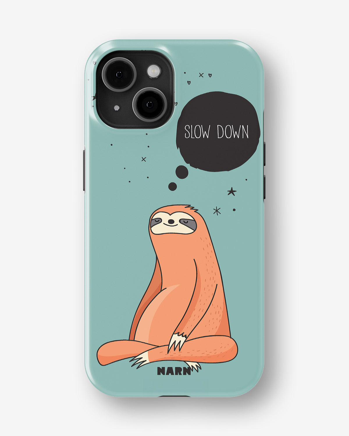 iPhone 13 Tough Case – Slow Down Sloth - View 1