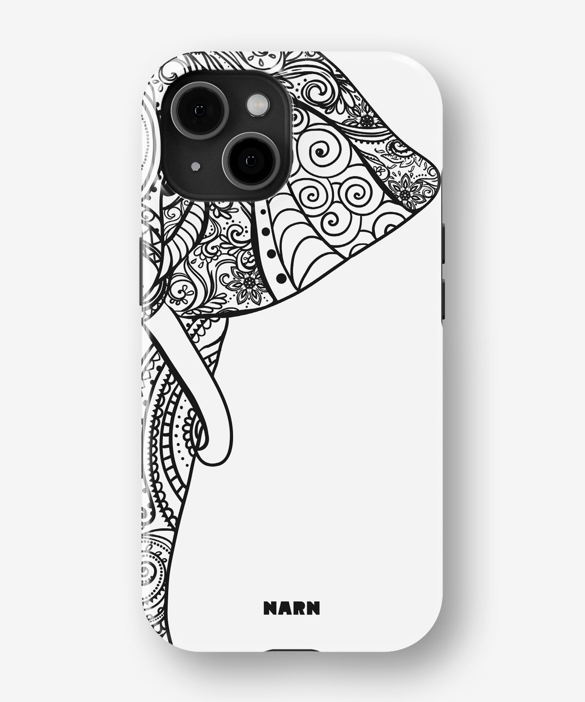 iPhone 13 Tough Case – Mandala Elephant - View 1