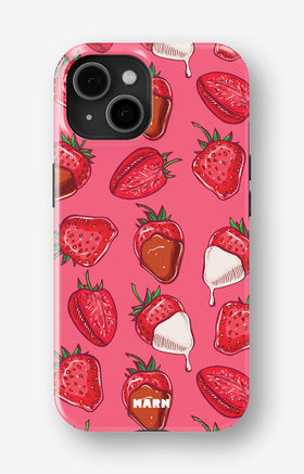 iPhone 13 Tough Case – Strawberry Chocolate - View 1