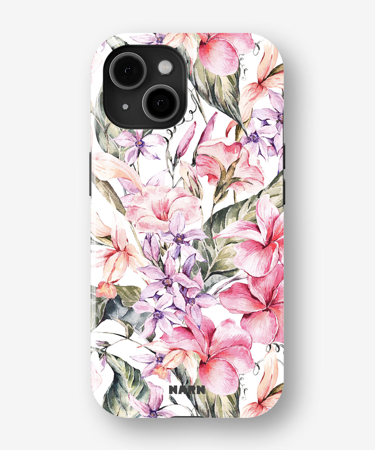 iPhone 13 Tough Case – Watercolor Flowers - View 1