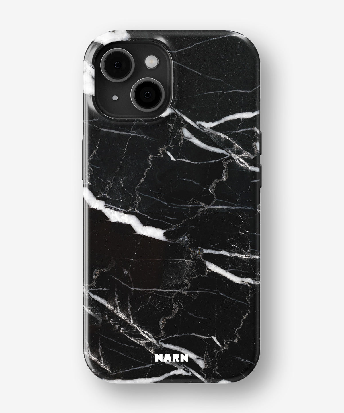 iPhone 13 Tough Case – Black Marble - View 1