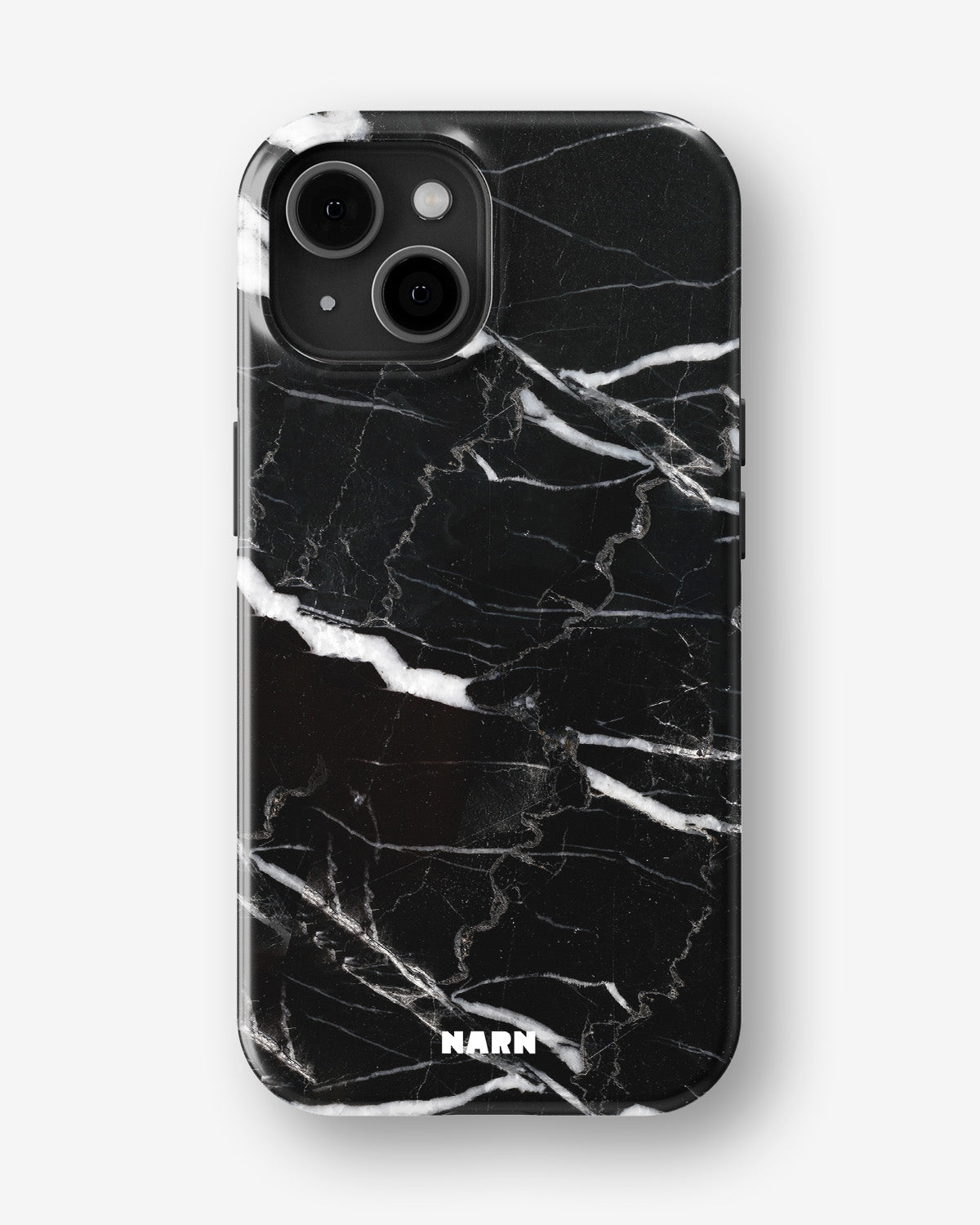 iPhone 13 Tough Case – Black Marble - View 1