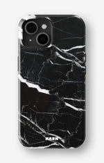 iPhone 13 Tough Case – Black Marble - View 1
