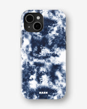 iPhone 13 Tough Case – Tie Dye Blue - View 1