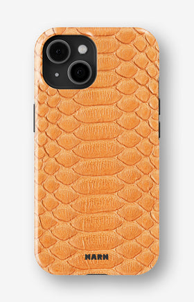 iPhone 13 Tough Case – Orange Snake - View 1