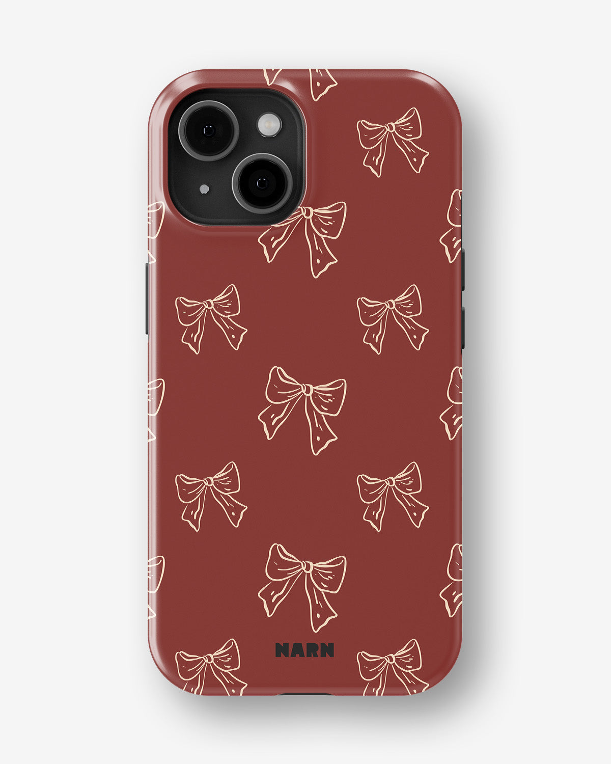iPhone 13 Tough Case – Cherry Bows - View 1