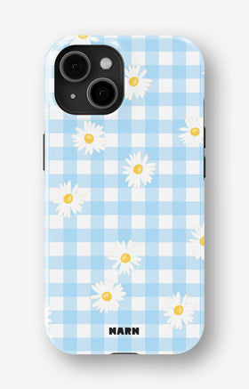 iPhone 13 Tough Case – Blue Daisies - View 1