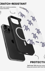 iPhone 13 Tough Case – Blue Turtles - View 2