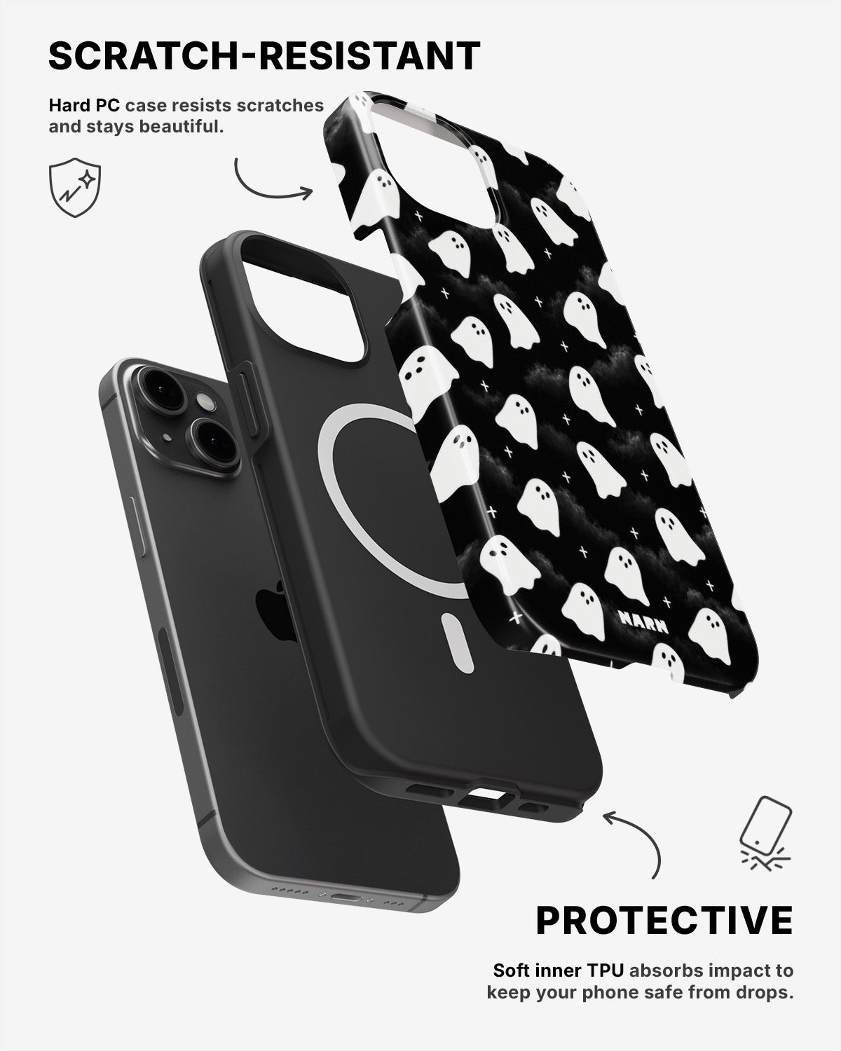 iPhone 13 Tough Case – Ghosted - View 2
