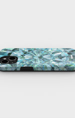 iPhone 13 Tough Case – Green Crystals - View 3