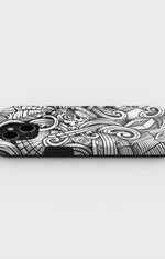 iPhone 13 Tough Case – Japanese Pattern - View 3